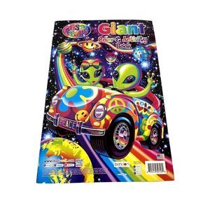 Lisa Frank Giant Color and Activity Book Space Cover 16" X 10.75" New 2023